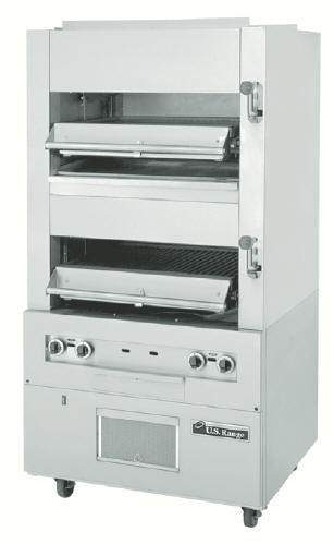 C2100M Shown - C836 Series - Notice the dual racks and air filter and US Range Logo